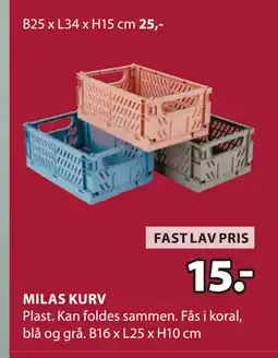 JYSK MILAS KURV tilbud