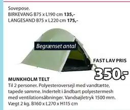 MUNKHOLM TELT