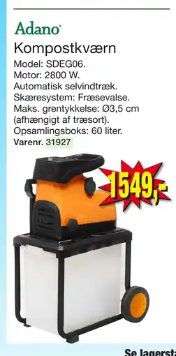 Harald Nyborg Kompostkværn tilbud