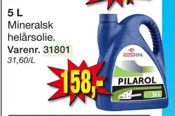 Harald Nyborg Kædesavsolie tilbud