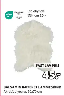 JYSK BALSAMIN IMITERET LAMMESKIND tilbud