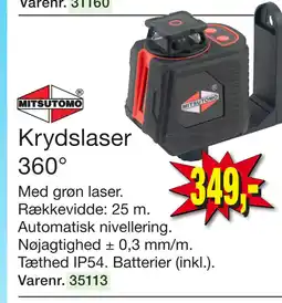 Harald Nyborg Krydslaser 360° tilbud