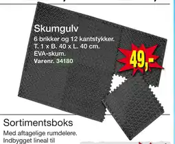 Harald Nyborg Skumgulv tilbud