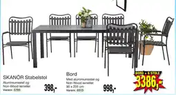 Harald Nyborg BORD + 6 STOLE tilbud