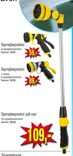 Harald Nyborg Sprøjtepistol på rør tilbud