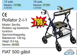 Harald Nyborg Rollator 2-i-1 tilbud