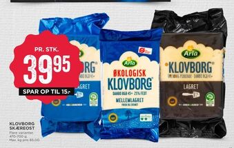 MENY Klovborg skæreost tilbud