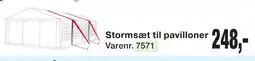 Harald Nyborg Stormsæt til pavilloner tilbud