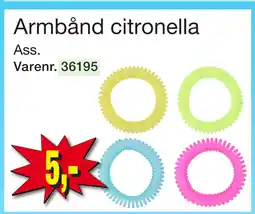 Harald Nyborg Armbånd citronella tilbud