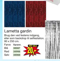 Harald Nyborg Lametta gardin tilbud