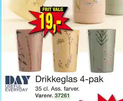 Harald Nyborg Drikkeglas 4-pak tilbud