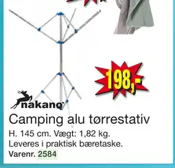 Harald Nyborg Camping alu tørrestativ tilbud