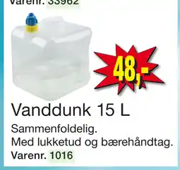 Harald Nyborg Vanddunk 15 L tilbud