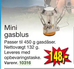 Harald Nyborg Mini gasblus tilbud