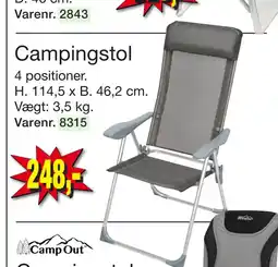 Harald Nyborg Campingstol tilbud