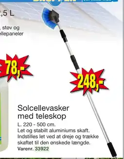 Harald Nyborg Solcellevasker med teleskop tilbud