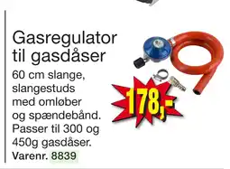 Harald Nyborg Gasregulator til gasdåser tilbud