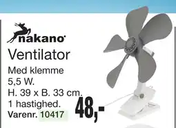 Harald Nyborg Ventilator tilbud
