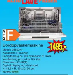 Bordopvaskemaskine