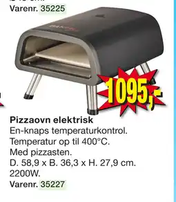 Harald Nyborg Pizzaovn elektrisk tilbud