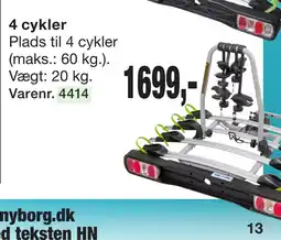 Harald Nyborg Cykelholder tilbud