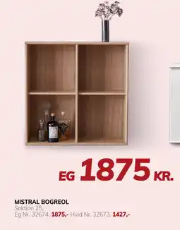 Daells Bolighus MISTRAL BOGREOL tilbud