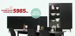 Daells Bolighus SKÆNK ELLER VITRINE tilbud