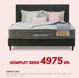 Daells Bolighus KOMPLET SENG tilbud
