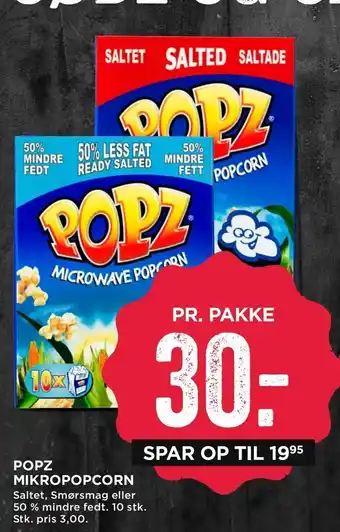 Popz mikropopcorn