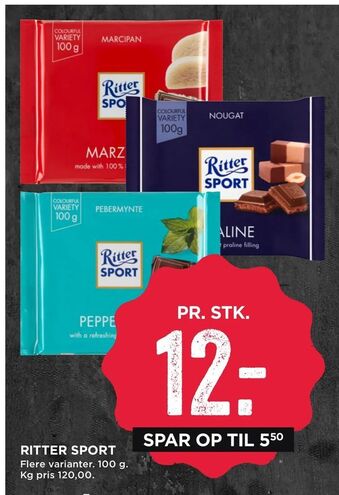 MENY Ritter sport tilbud