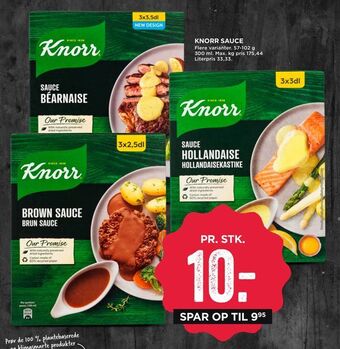 MENY Knorr sauce tilbud