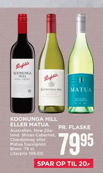 MENY Koonunga hill eller matua tilbud