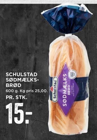 MENY Schulstad sødmælksbrød tilbud