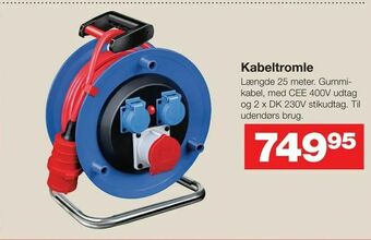 Bauhaus Kabeltromle tilbud