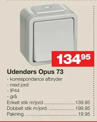 Udendørs Opus 73