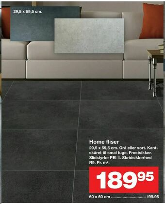 Bauhaus Home fliser tilbud