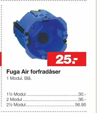 Bauhaus Fuga Air forfradåser tilbud