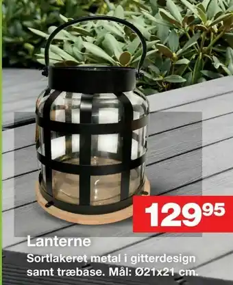 Bauhaus Lanterne tilbud