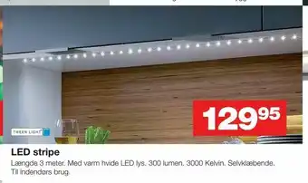 Bauhaus LED stripe tilbud