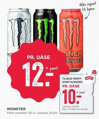 MENY Monster tilbud