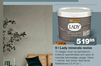 Bauhaus 9 l Lady minerals revive tilbud
