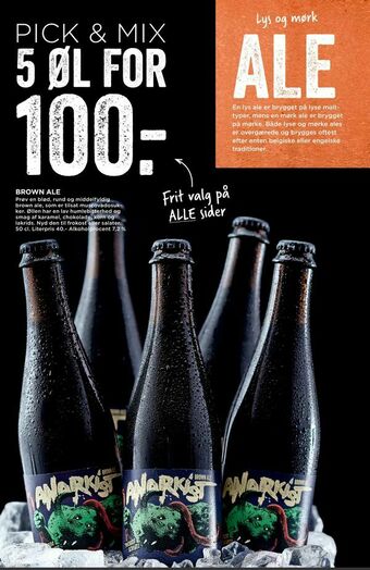 MENY Brown ale tilbud
