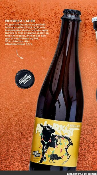 MENY Motueka lager tilbud