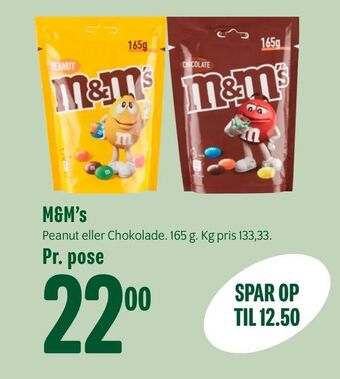 Min Købmand M&M's tilbud