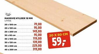 jem & fix Massive hylder 18 mm tilbud