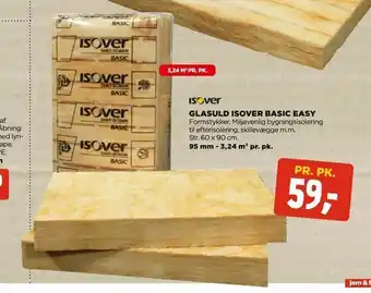 jem & fix Glasuld isover basic easy tilbud