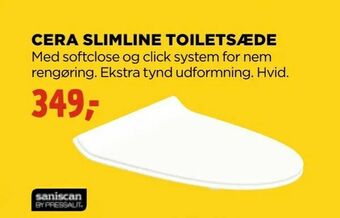 jem & fix Cera slimline toiletsæde tilbud