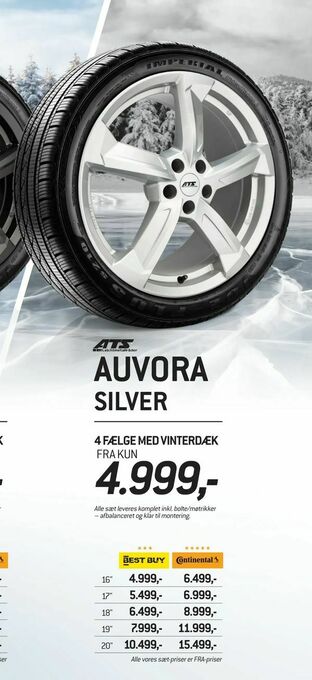 Thansen 4 FÆLGE MED VINTERDÆK tilbud
