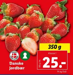 Lidl Jordbær tilbud