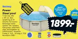 Bilka Bestway Power Steel pool tilbud